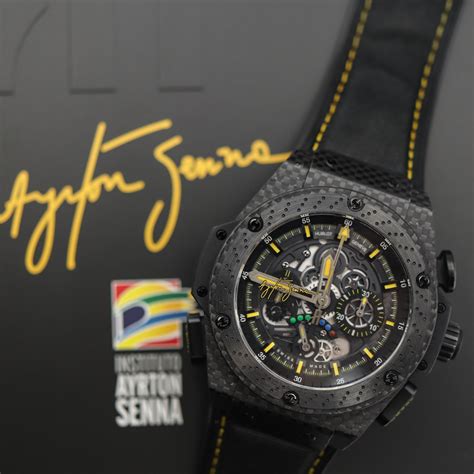 hublot geneve ayrton senna|hublot king senna limited edition.